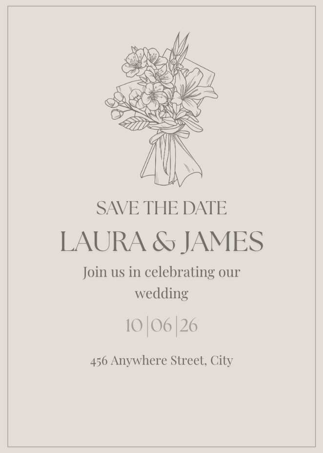 Save The Date #STDBEI003