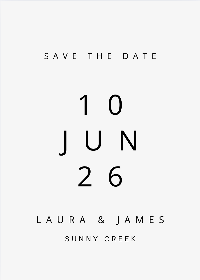 Save The Date #STDWHI014