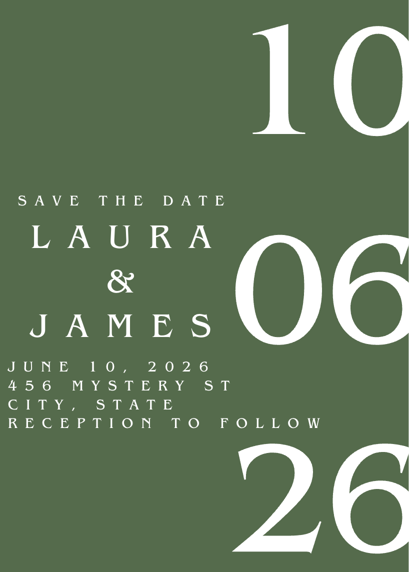 Save The Date #STDGRE022