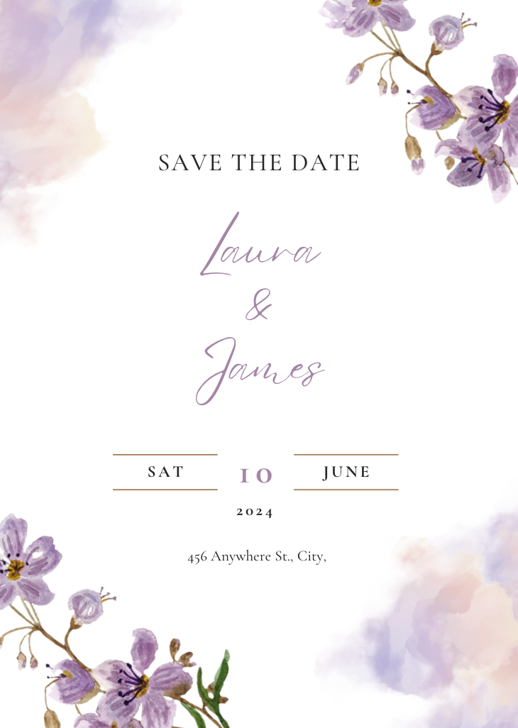 Save The Date #STDPUR027