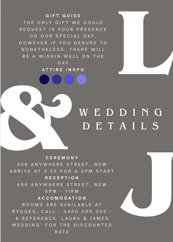 Wedding Details #WDBRO012