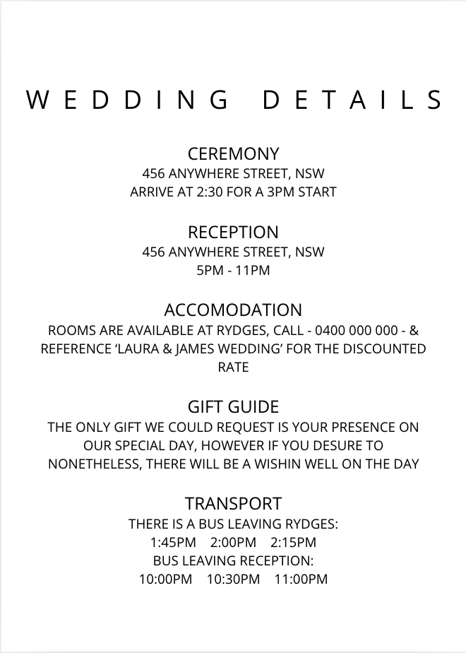 Wedding Details #WDWHI014