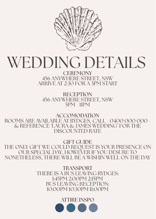 Wedding Details #WDBEI021