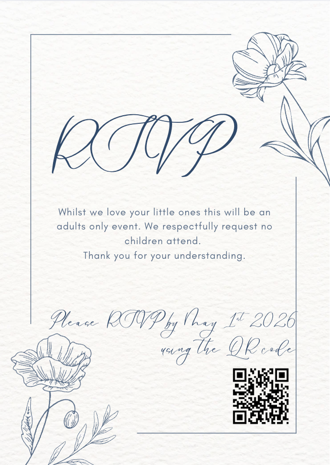 Wedding RSVP #WDBEI006