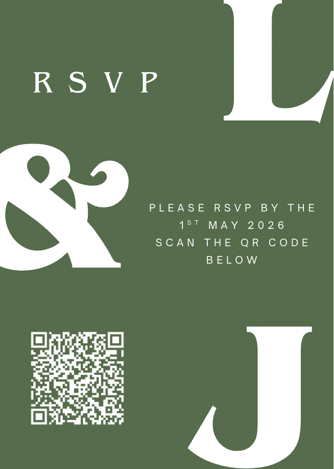 Wedding RSVP #WDGRE010