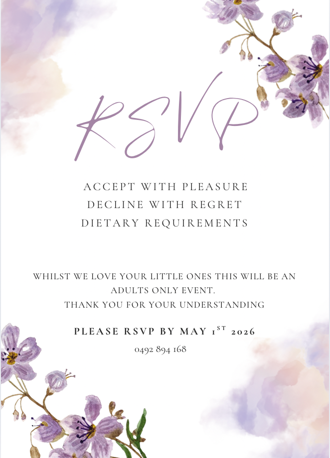 Wedding RSVP #WDPUR023